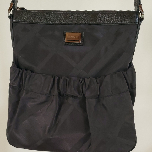 like new Burberry Juliet Nylon Leather Trim & Strap Crossbody Bag - Picture 1 of 15